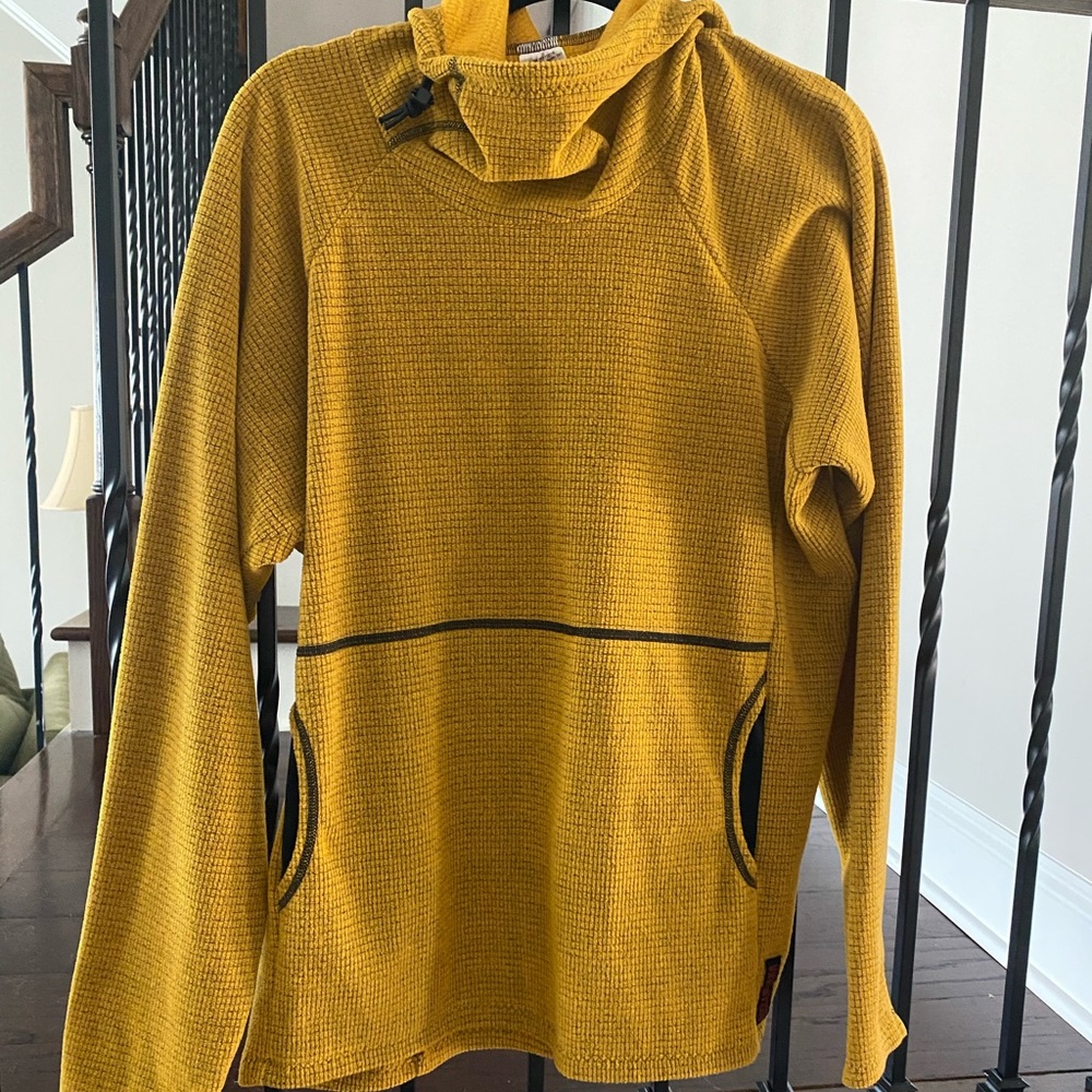 MENS XL Yellow Melanzana Hoodie